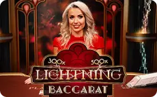 Lightning Baccarat artwork